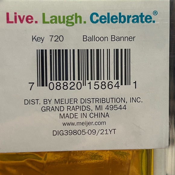 Pet Birthday Balloon Banner NWT - Picture 4 of 6